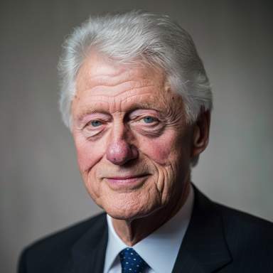 Bill Clinton portrait